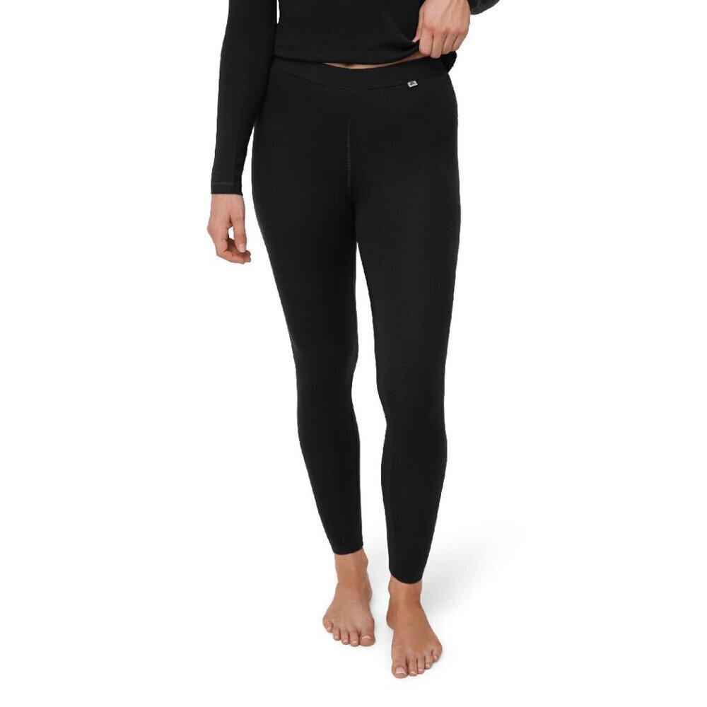 Merino Wool Thermal Leggings Women's Base Layer Winter Warm